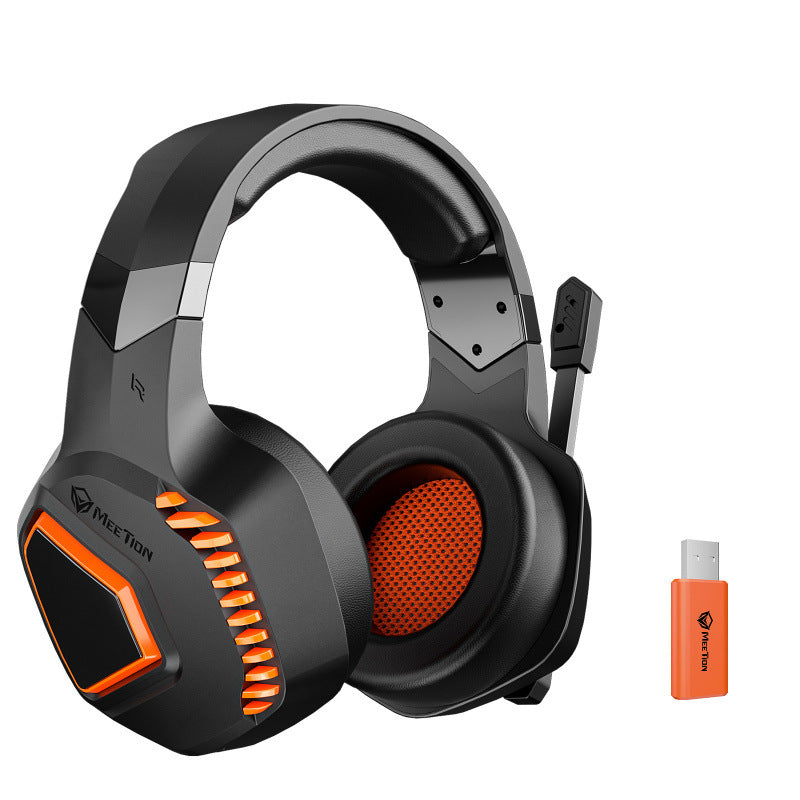 Wireless Bluetooth Gaming Headset Rotatable Noise Reduction