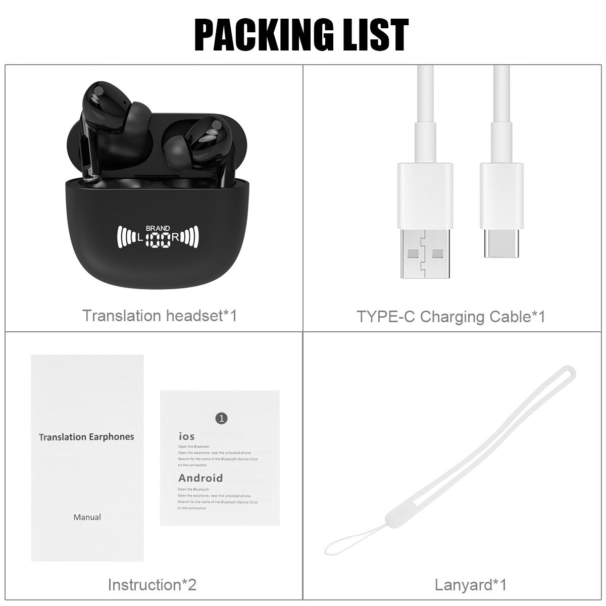NEW T8 TWS Wireless Earphone Bluetooth 5.3 Headphones Sport Gaming Headsets